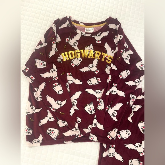 Harry Potter Wizarding World Two‎ piece pajama-Women’s Size L (12-14) - Picture 3 of 6